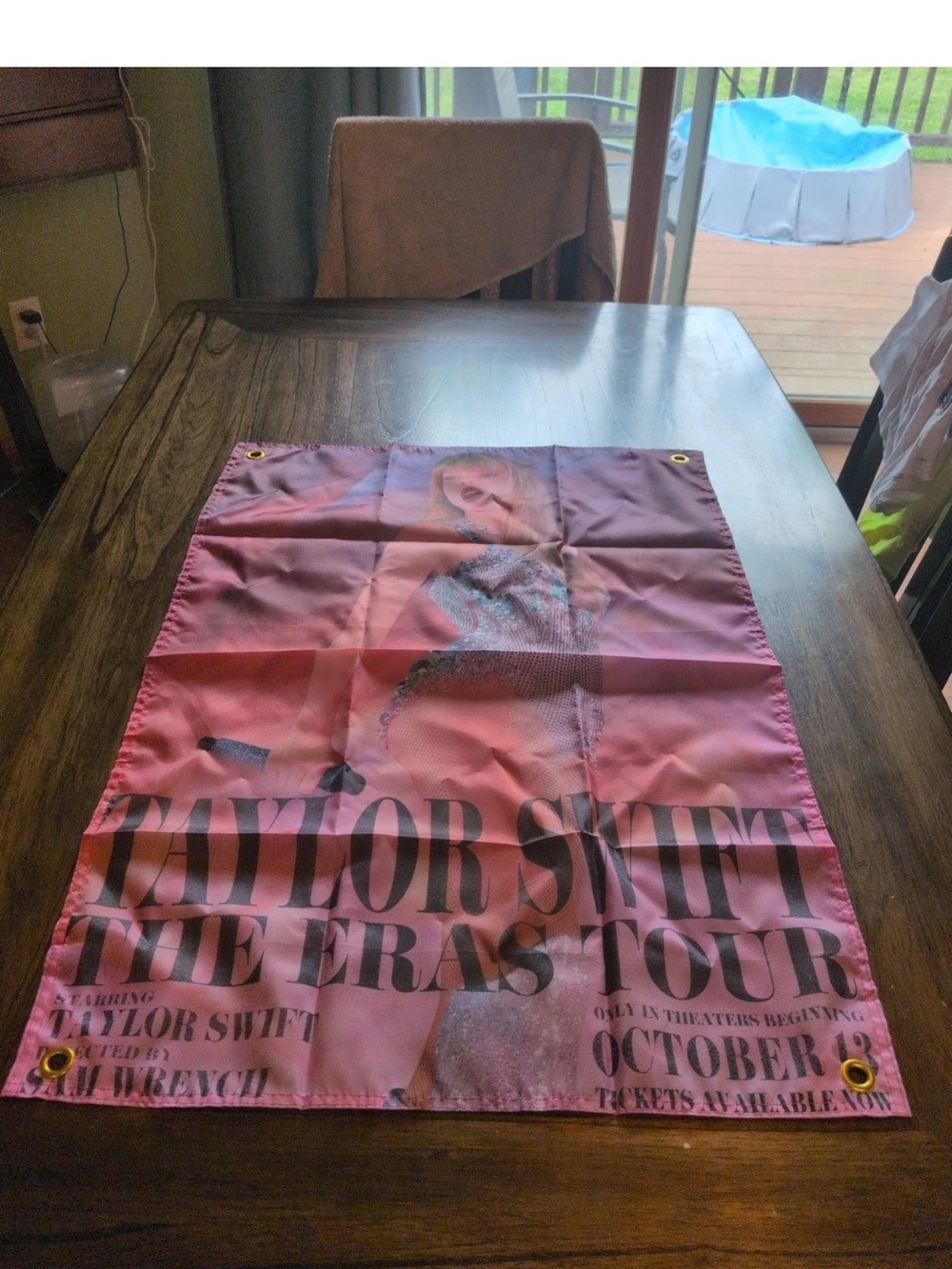 Taylor Swift "The Eras Tour" Wall Banner 35x23in